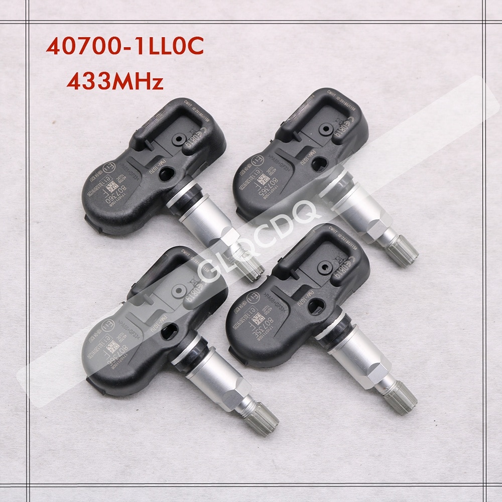 TPMS  2010 ֻ  40700-1LL0C 407001LL0C Ÿ̾ з  TPMS 433MHz Ÿ̾   PMV-107U
